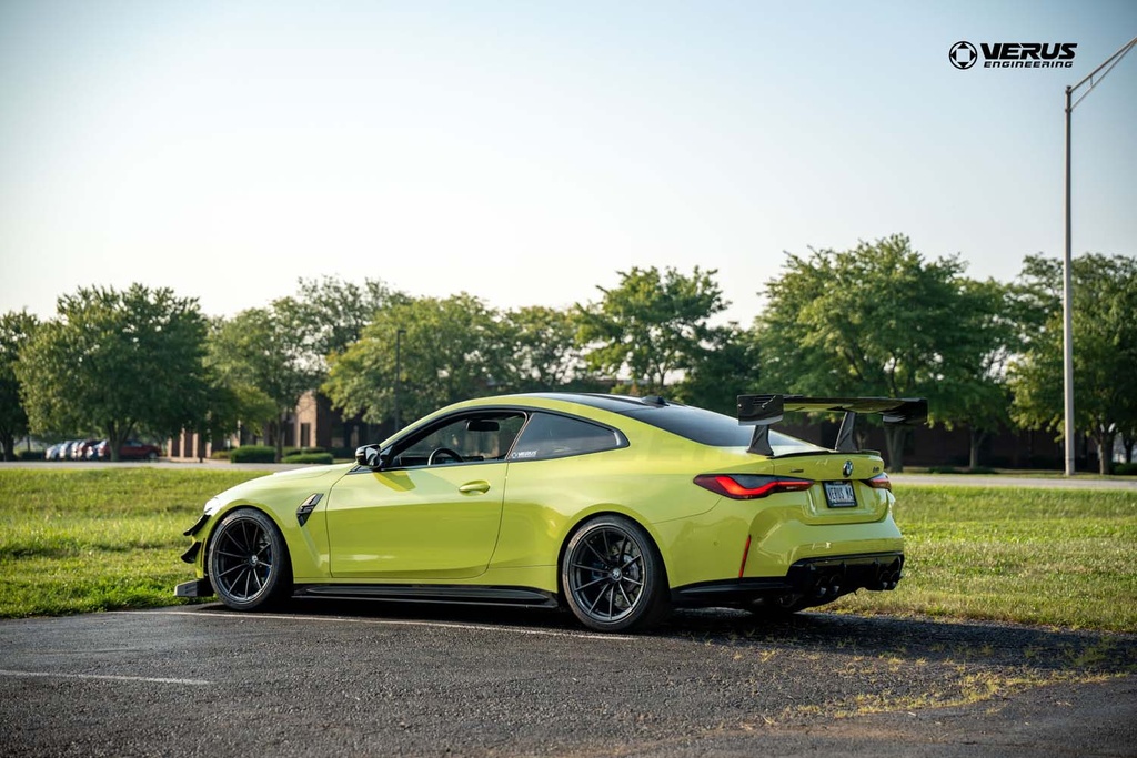 Carbon Polyweave Side Splitter Kit - G82 BMW M4 | Verus Engineering